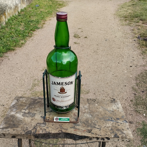 Antigua Botella Botellon Con Dispensador Jameson