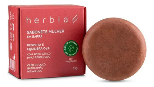 Herbia sabonete mulher 35g