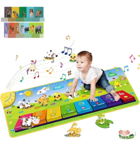 Piano Para Bebes Niños Didáctico Tapete Musical