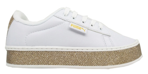 tenis puma plataforma branco