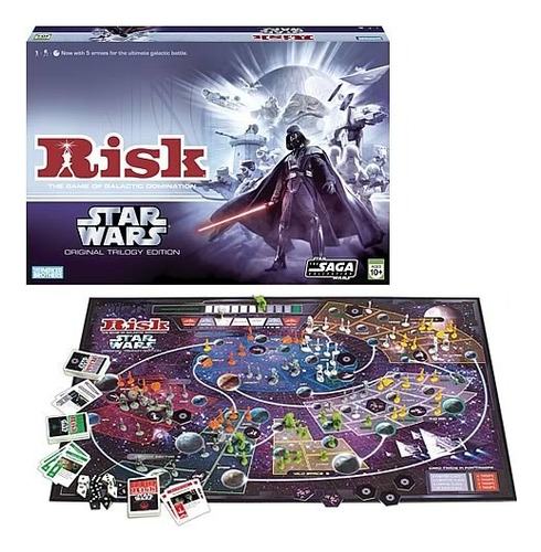 Jogo De Tabuleiro Risk Star Wars Trilogy Edition Raro