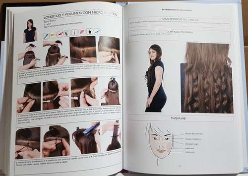 Imagen 3 de 9 de Libros Extensiones Peluqueria Y Cortes Peinados Infantiles!!