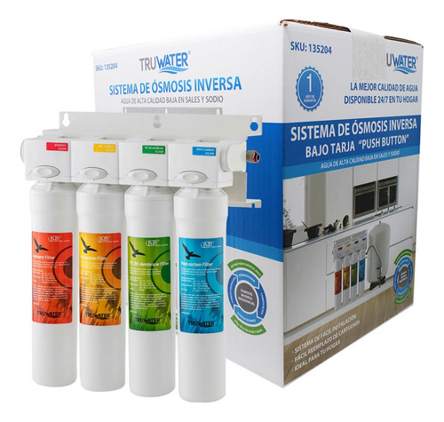 Sistema De Ósmosis Inversa Residencial Truewater