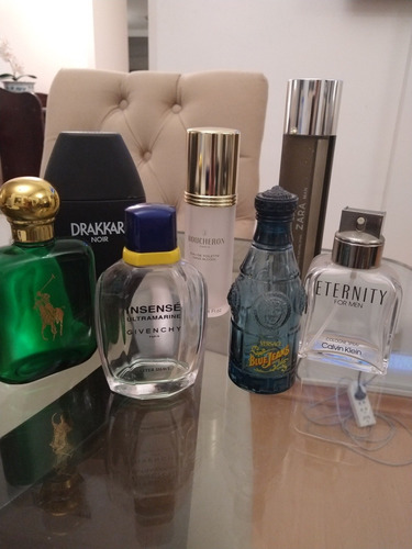 Frascos Vacios De Perfume Importados ,lote De 30 Unidades