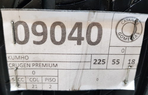 Imagen 7 de 7 de Neumatico Kumho Crugen Premium // 225 55 18