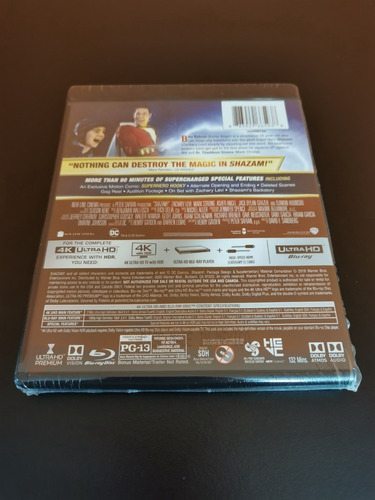 Shazam! 4k Uhd + Blu - Ray Full Hd