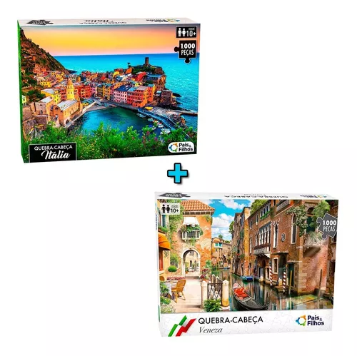 Compre 1000PCS Quebra-cabeças Linda paisagem para crianças e