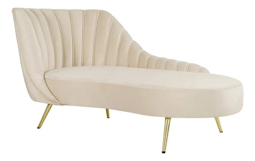 Chaise Longue Leah Beige