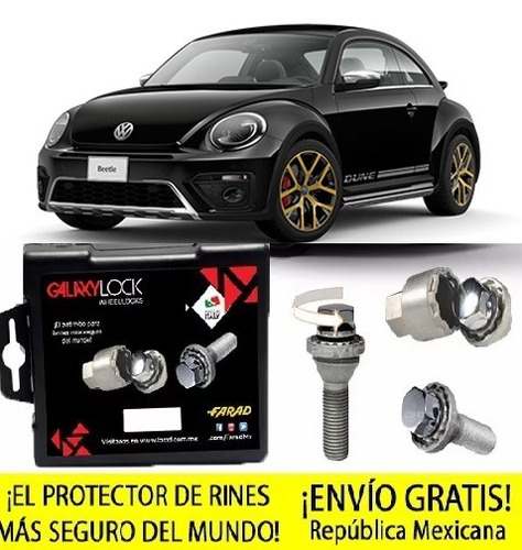 Birlos Seguridad Volkswagen Beetle Sportline Galaxylock 100%