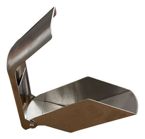 Raspador De Hielo Para Raspados De Acero Inoxidable Plateado