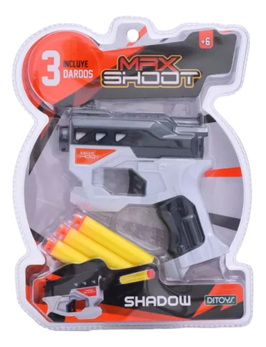 Pistola Max Shoot Shadow - Ditoys 2647