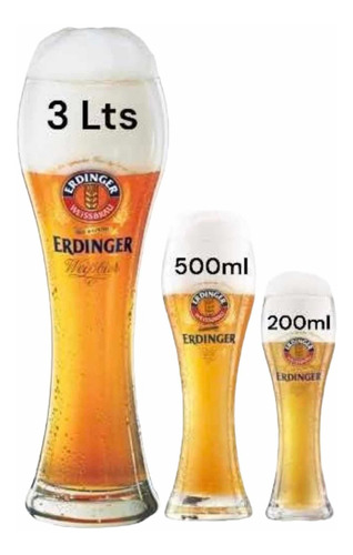 Copo Erdinger Oficial Importado 3 Litros