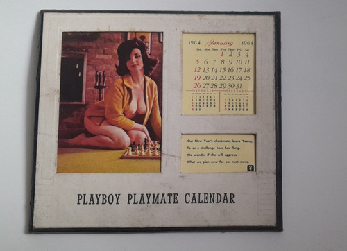 Almanaque Playboy Playmate Año 1964 Buen Estado Original