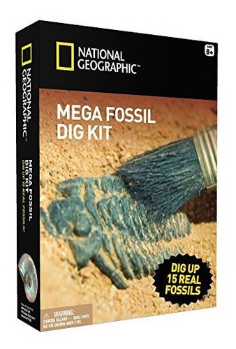 National Geographic Mega Fossil Mine - Desenterrar 15 Fosile