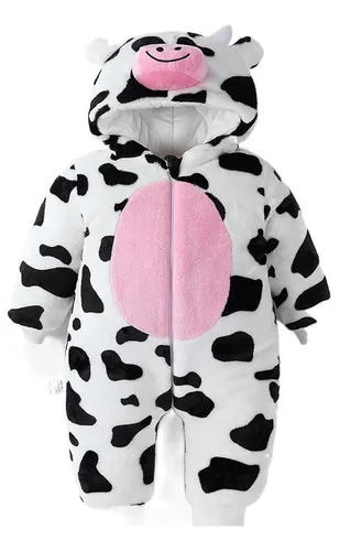 Pijama De Vaca Para Beb Disfraz De Cosplay Talla 7 Cuotas sin