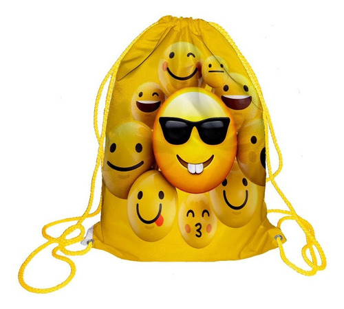 65 Morralito Jumbo Dulcero Personalizado Emoji