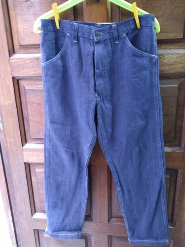 Pantalón Jean Azul Retro Vintage 