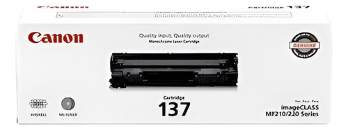 Toner Canon 137 137 Color Negro