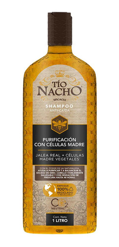 Tío Nacho Shampoo Purificación Con Células Madre 1l