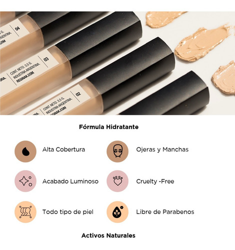 Imagen 4 de 7 de Regina Corrector De Ojeras Sin Arrugas Inicio