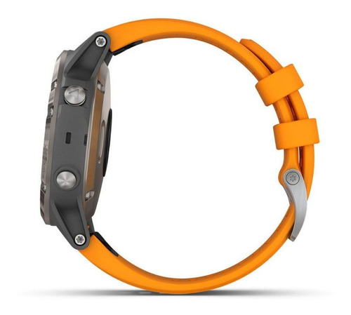 Relogio Gps Garmin Fenix 5 Plus Safira Titanio Monito Cardio