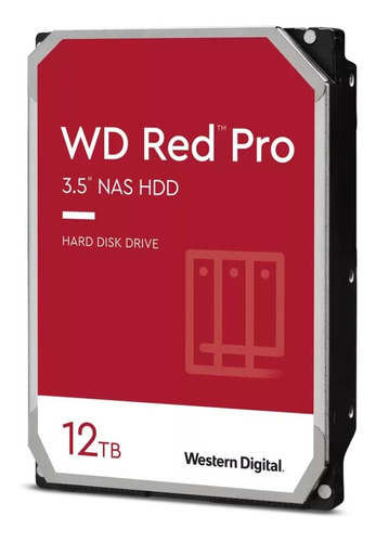 Disco Duro Western Digital Red Pro Wd121kfbx 12tb Nas Sata3