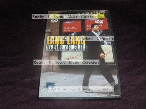 Lang Lang Live Carnegie Hall Dvd Ed Mex De Coleccion