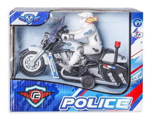 Moto Policia A Friccion 