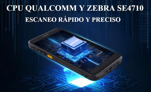 Lector De Códigos De Barras Android 13 1d/2d/qr Pda 4g Zebra