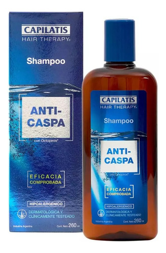 Capilatis Shampoo Anticaspa Con Octopirox 260ml