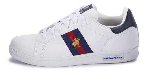 Tenis Color Blanco Marca York Team Polo Club Para Hombre | Envío gratis