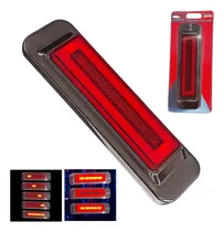 Comprar Par Plafon Rectangular Bisel Cromado Gel Led Camión Trailer