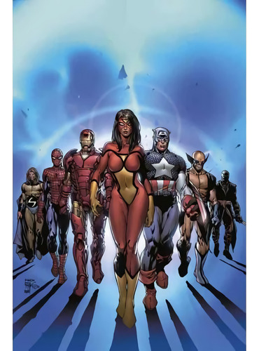 Marvel Omnibus Los Nuevos Vengadores De Brian Michael Bendis