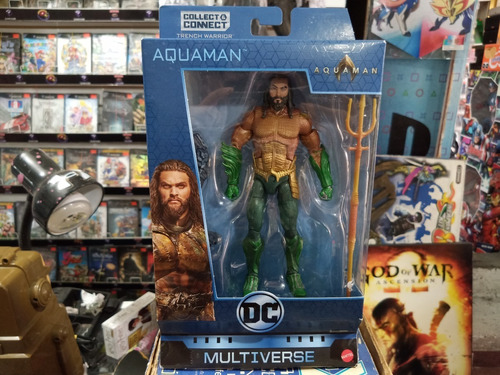 Figura Aquaman Mattel Dc Multiverse Abierto