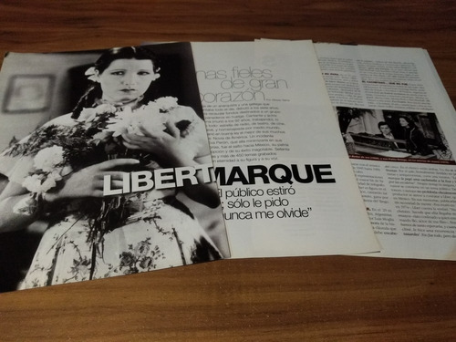(z475) Libertad Lamarque * Clippings Revista 4 Pgs * 2012