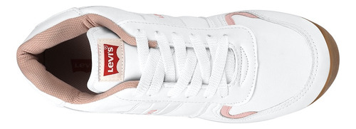 Tenis Casuales Dama Levi´s 0409470013 Simipiel Blanco