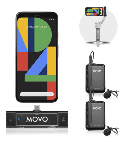 Movo Edge-uc-duo - Solo Dispositivos Usb Tipo C - Comprobado