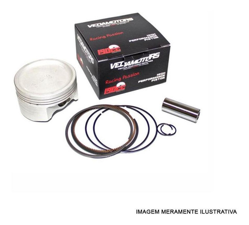 Kit Pistao 0,25 Vedamotors S4c057550030 Yamaha Ys Fazer 150