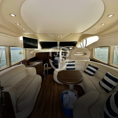 Lancha Azimut/intermarine 460 Full 2008 Com Apenas 1250 Hrs