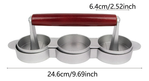 Burger Press Hamburger Patty Maker Burger Smasher Aleación