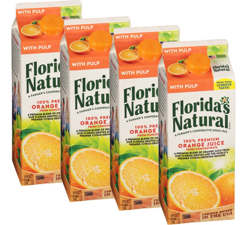 Jugo De Naranja Con Pulpa, Florida's Natural 1.5 L (4)
