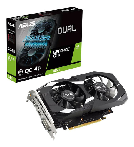 Asus Geforce Gtx1650 Dual-gtx1650-o4gd6-p-v2 4gb Oc Gddr6