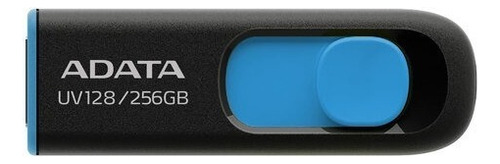 Pendrive Adata Uv128 256gb Usb 3.2 - Gen1 Negro Y Azul