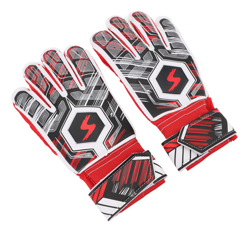 Guantes De Fútbol Rojos 7# Red Uk Plug Resistentes A Colisio