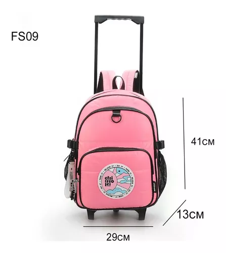 Mochila Escolar Infantil Chimola Niña Liviana 14 Pulgadas