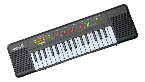 Teclado Infantil Casio SA-46AH2 32 Teclas Verde e Preto - Look Music  Instrumentos Musicais