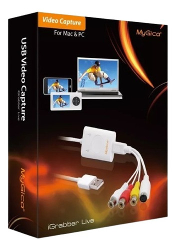 Igrabber Live Usb Compatível C/software De Streaming