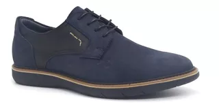Zapatos Casual De Caballero Conters 21.ds-13 Azul / Arena Ma