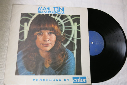 Vinyl Vinilo Lp Acetato Mari Trini Transparencias