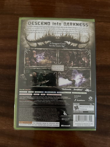 Videojuego Hunted The Demons Forge Xbox 360 Sellado (Usado)